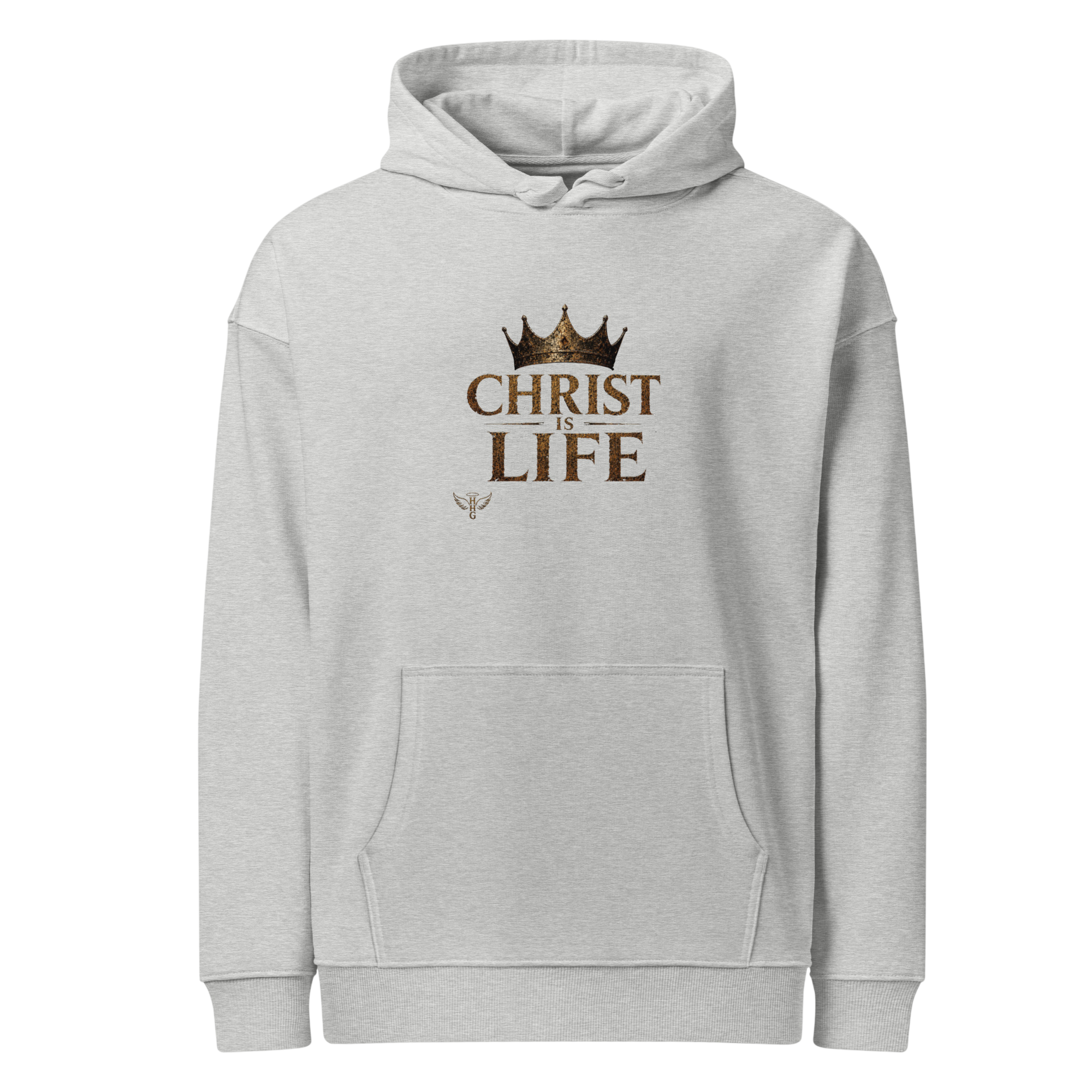 Unisex organic relaxed hoodie